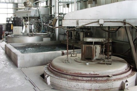 大型アルミ合金熱処理炉